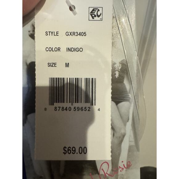 Honor & Rosie Blue Corset Mini Dress NWT Lace Up Back Size Med - Picture 9 of 12